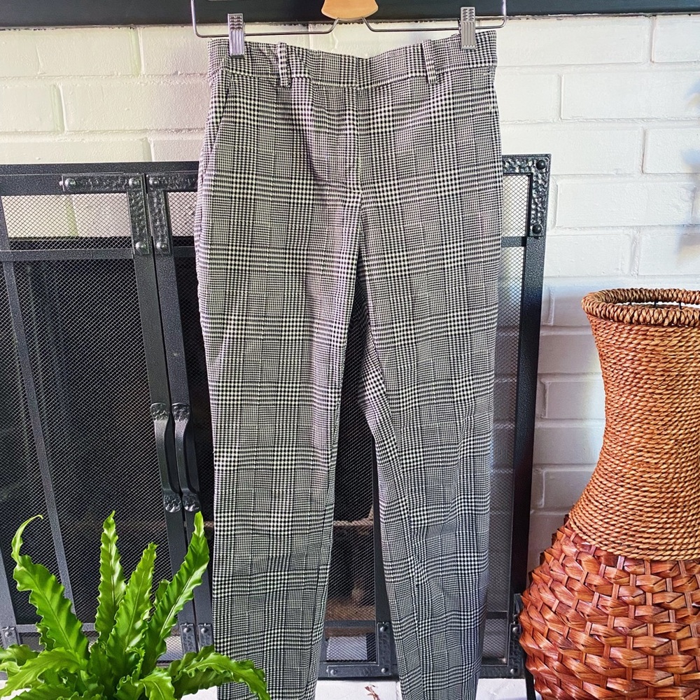 H&M BW Plaid Slacks